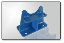 Pipe Support Bracket - 150mm offset
