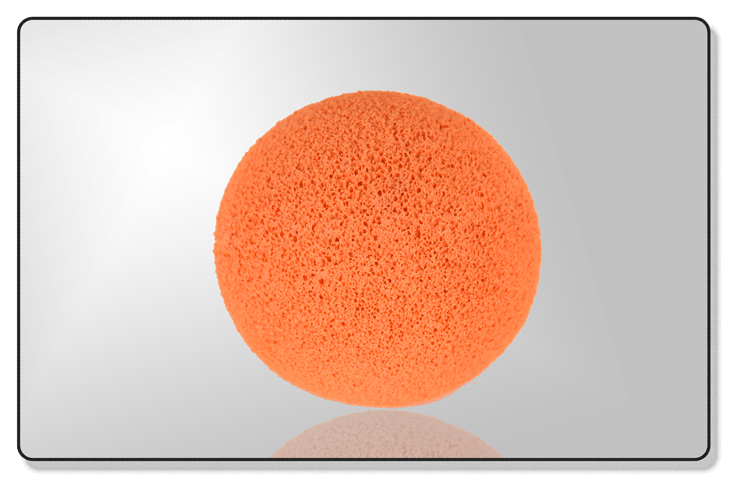 Sponge Ball 150mm OD Medium Density - Click Image to Close