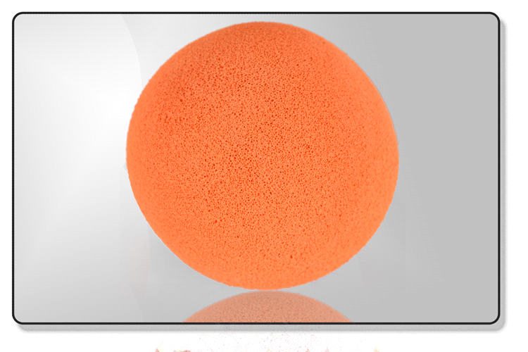 Sponge Ball 175mm OD Hard Density - Click Image to Close