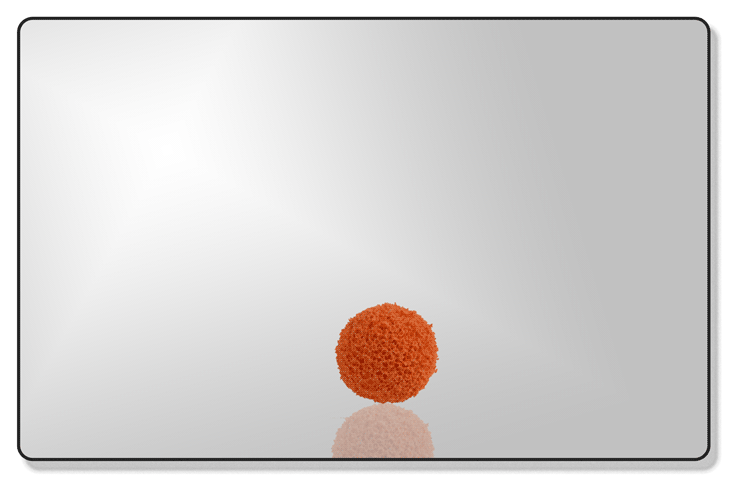 Sponge Ball 35mm OD Medium Density - Click Image to Close