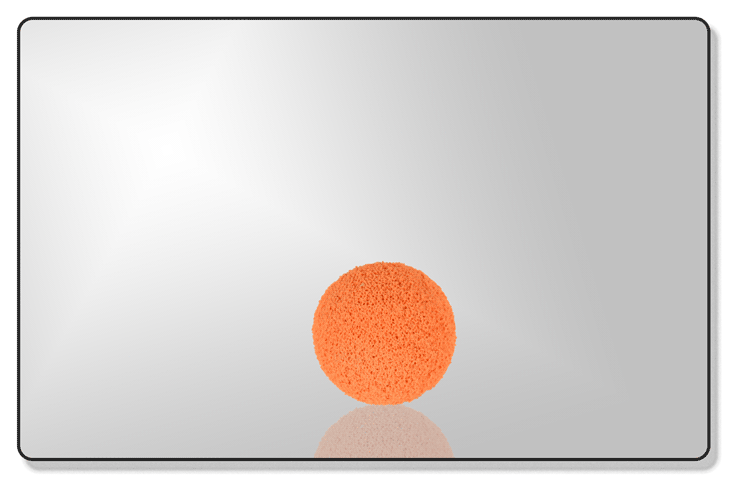 Sponge Ball 50mm OD Hard Density - Click Image to Close