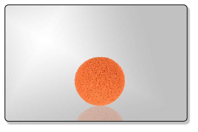 Sponge Ball 80mm OD Medium Density - Click Image to Close
