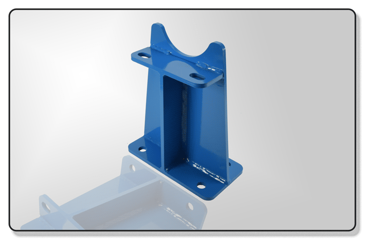 Pipe Support Bracket - 300mm offset - Click Image to Close