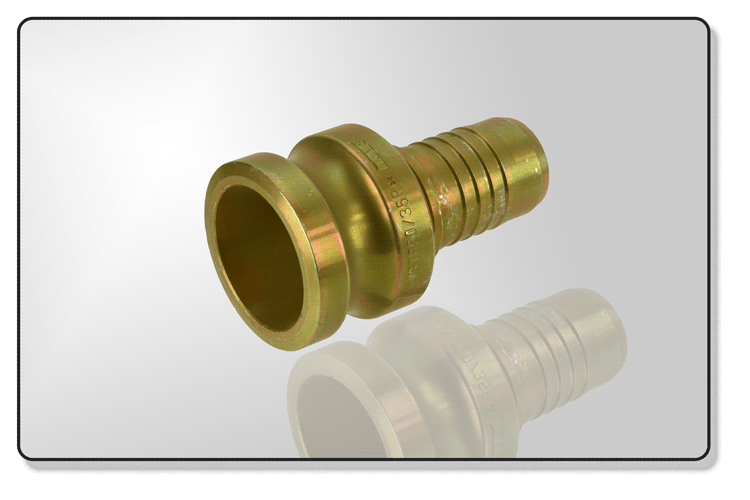 Mortar Coupling 50mm Male to 35mm tail - Click Image to Close